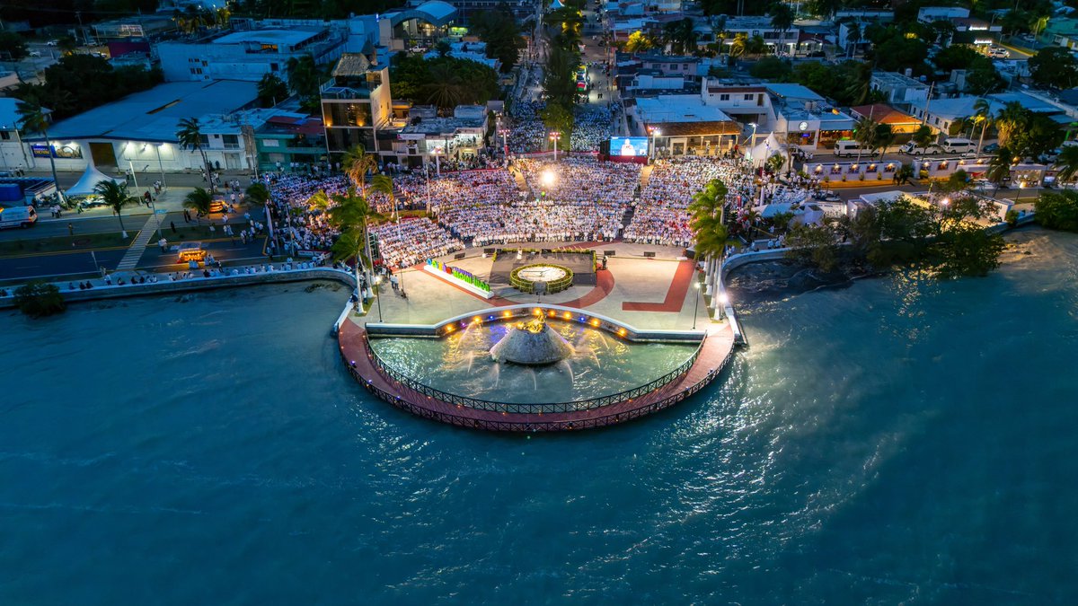 MaraLezama's tweet photo. La transformación se siente en la vida de nuestra gente, en Chetumal y en todo Quintana Roo. ¡Con bienestar y prosperidad compartida, #SíSePuede! https://t.co/HMFApztovi