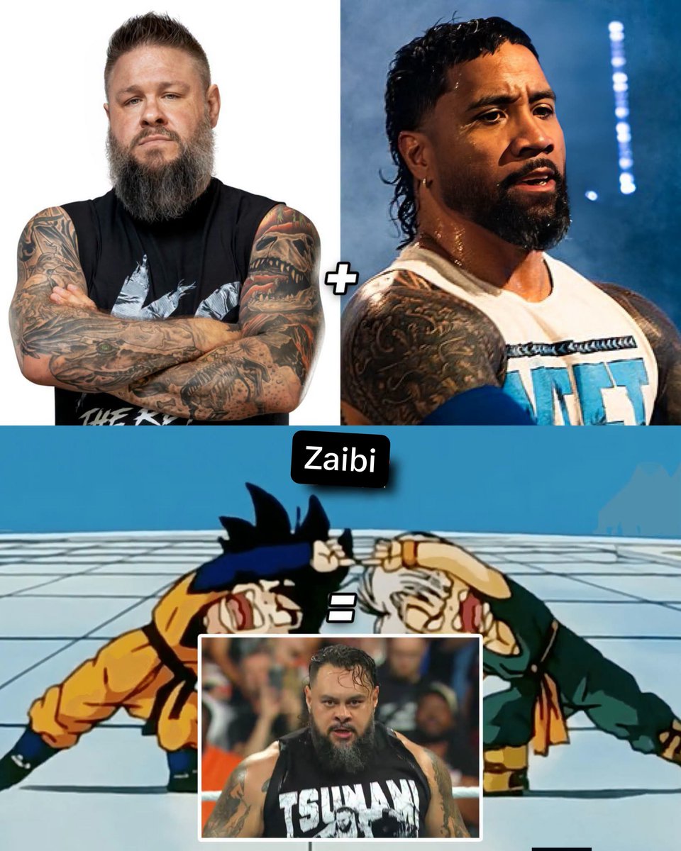_xaibii's tweet photo. It's like Kevin Owens and Jey Uso had a kid. https://t.co/jcxyPo0uvk