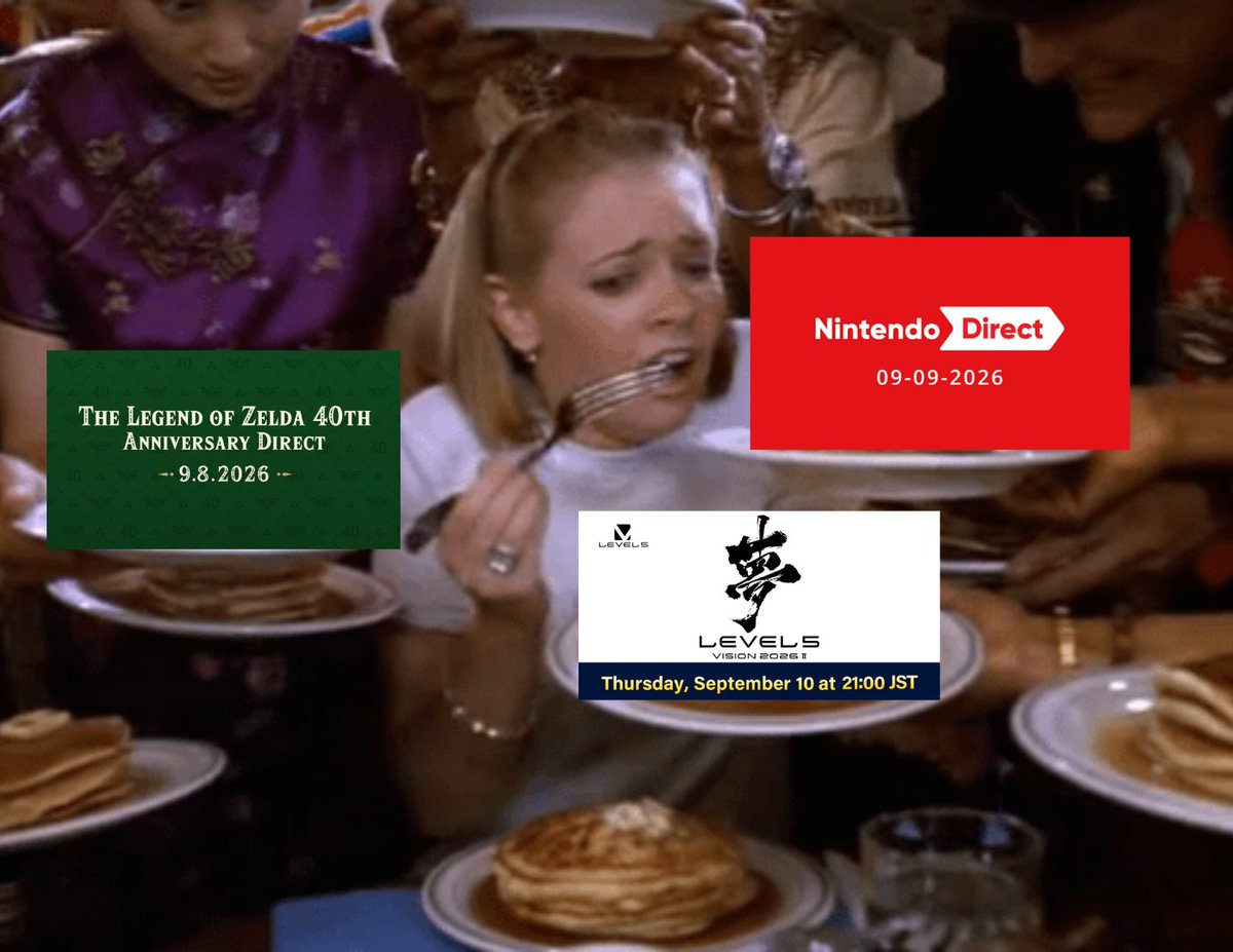 AgenteSquidy's tweet photo. Fans de Nintendo y Level5 ahora mismo https://t.co/XpAakkHyQr