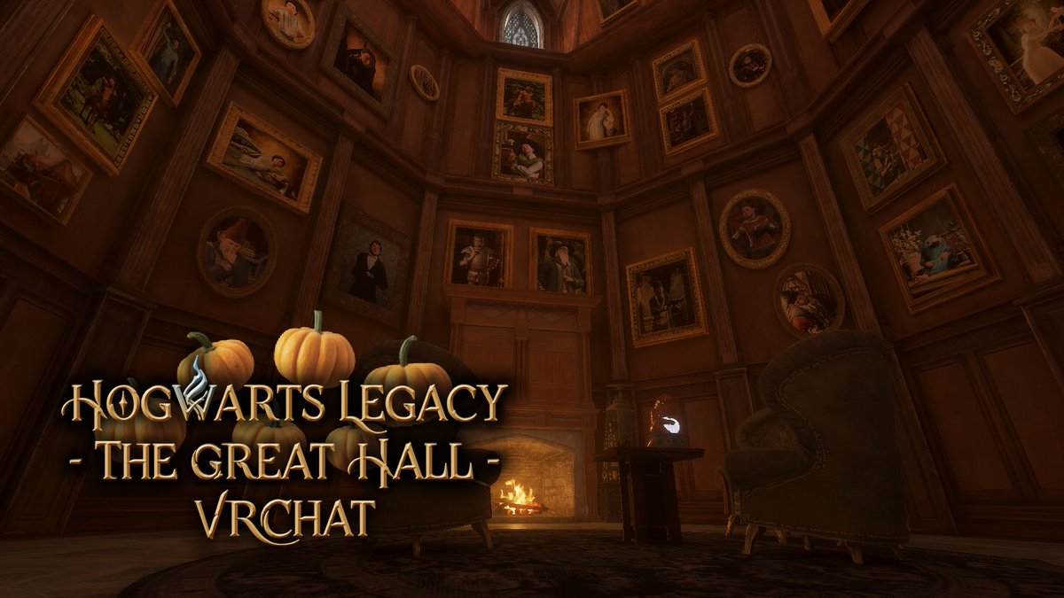 sameethan1's tweet photo. I've begun work on the next Hogwarts update, it will drop in October with the Halloween decor.
Here's a sneak peek at the study room!

PC &amp; Quest Compatible
World Link: https://t.co/7PJAI21DTK

#HogwartsLegacy #WizardingWorld #VRChat #VRCHogwarts #VRChat_world紹介 #VRC #Hogwarts https://t.co/IembRDTK6S