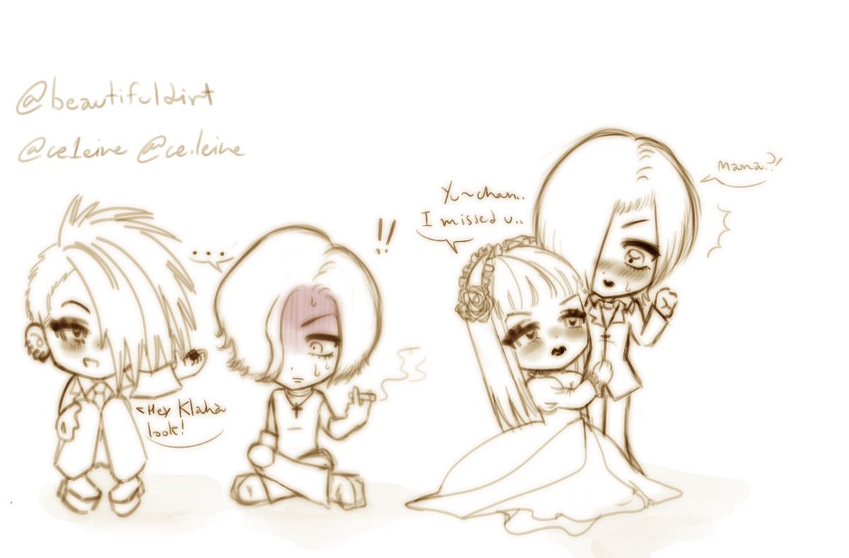 ce1eine's tweet photo. Malice mizer era (s)
#MALICEMIZER
#manayuki #mackt #manakami
Collab art with @beautifuldirt https://t.co/G17zdNgSxf