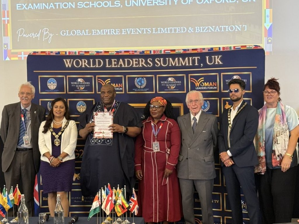 mats56455's tweet photo. THANK YOU ALL 🙏🏾🇺🇬🇺🇬🇺🇬🇺🇬🇺🇬🇺🇬🇺🇬🇬🇧🇬🇧🇬🇧🇬🇧🇬🇧🇬🇧🇬🇧🇬🇧🇬🇧🇬🇧🇬🇧🇬🇧🇬🇧🇬🇧🇬🇧🇬🇧🇬🇧🇬🇧🇬🇧🇬🇧

I am deeply humbled and grateful to receive this Peace Advocacy Award.

For me, this honour is deeply personal. I dedicate this award to the cause of peace that I have carried in my heart for many years, the hope that one day our world will know less of war, hatred, suffering and division, and more of understanding, reconciliation, justice and unity.

I accept this award not as a celebration of myself, but as a reminder of the responsibility I have chosen to carry: to speak for peace, to stand for peace, and to continue believing in peace even when the journey is difficult.

My heartfelt gratitude goes to the World Leaders Summit, in conjunction with the Oxford University School of Examinations, for recognising and honouring my commitment to this important cause.

I dedicate this honour to all those who have walked with me, supported me, prayed for me, challenged me, and believed in the vision of a more peaceful world. 

I also dedicate it to the generations yet to come, that they may inherit a world where peace is not simply a dream, but a reality.

Above all, I thank God. Every step of this journey has been guided by faith, and I receive this honour with humility and gratitude.

“Truly I say to you, this generation will not pass away until all has taken place.”Luke 21:32

May God continue to give us the wisdom, courage and strength to pursue PEACE ON EARTH. 🌍

THANK YOU ALL. GOD BLESS YOU. 🙏🏾

Dr. David Nyekorach-Matsanga
Pan-Africanist | Peacemaker | Advocate for Peace in the World|-International law Expert |Political Scientist |ConflictResolution Expert 
Head office :London United Kingdom 🇬🇧 
7.09.2026 
Ghana 🇬🇭 Accra