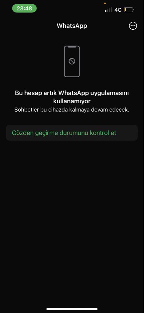 senemsoylu11's tweet photo. @Meta @WhatsApp lütfen yardım edin... https://t.co/RBGVsBfasC