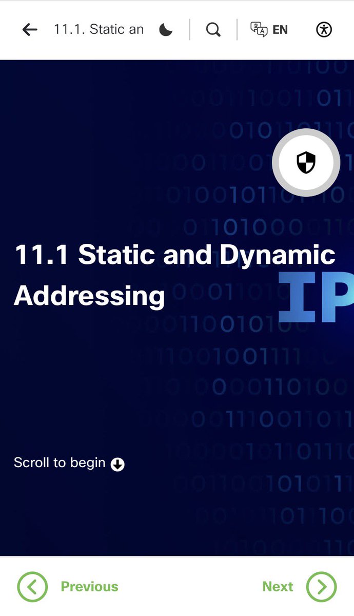 x_cmx_'s tweet photo. Day 16/70 of my cybersecurity journey 📚

Today, I explored DHCP, static and dynamic IP addressing, and DHCPv4 configuration. I learned how devices can automatically receive the network settings they need to communicate

@THE_CYBRARIANS #Day16 @CiscoNetAcad @OnijeC @bash_voice https://t.co/MVZZlJJXQT