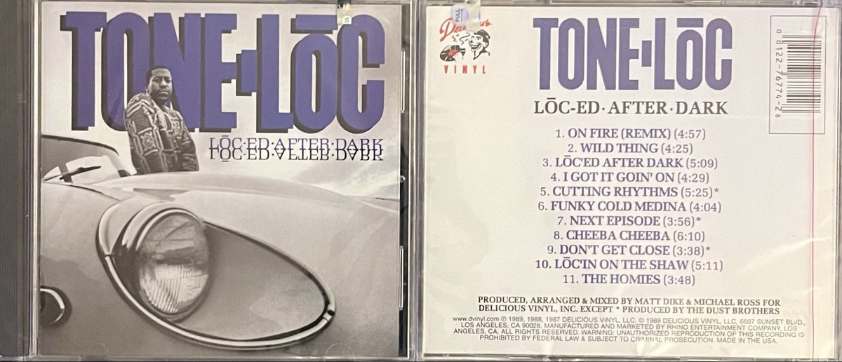 shantinique's tweet photo. From 1989 Tone-Loc Loc-Ed- After-Dark available now at Shantinique music and Sportswear 8933 Harper avenue at Holcomb in Detroit Michigan phone 📞 313-923-3040 or online at https://t.co/ia6aiCoaEl log on 24/7 for more information https://t.co/pIqZaJ1goi