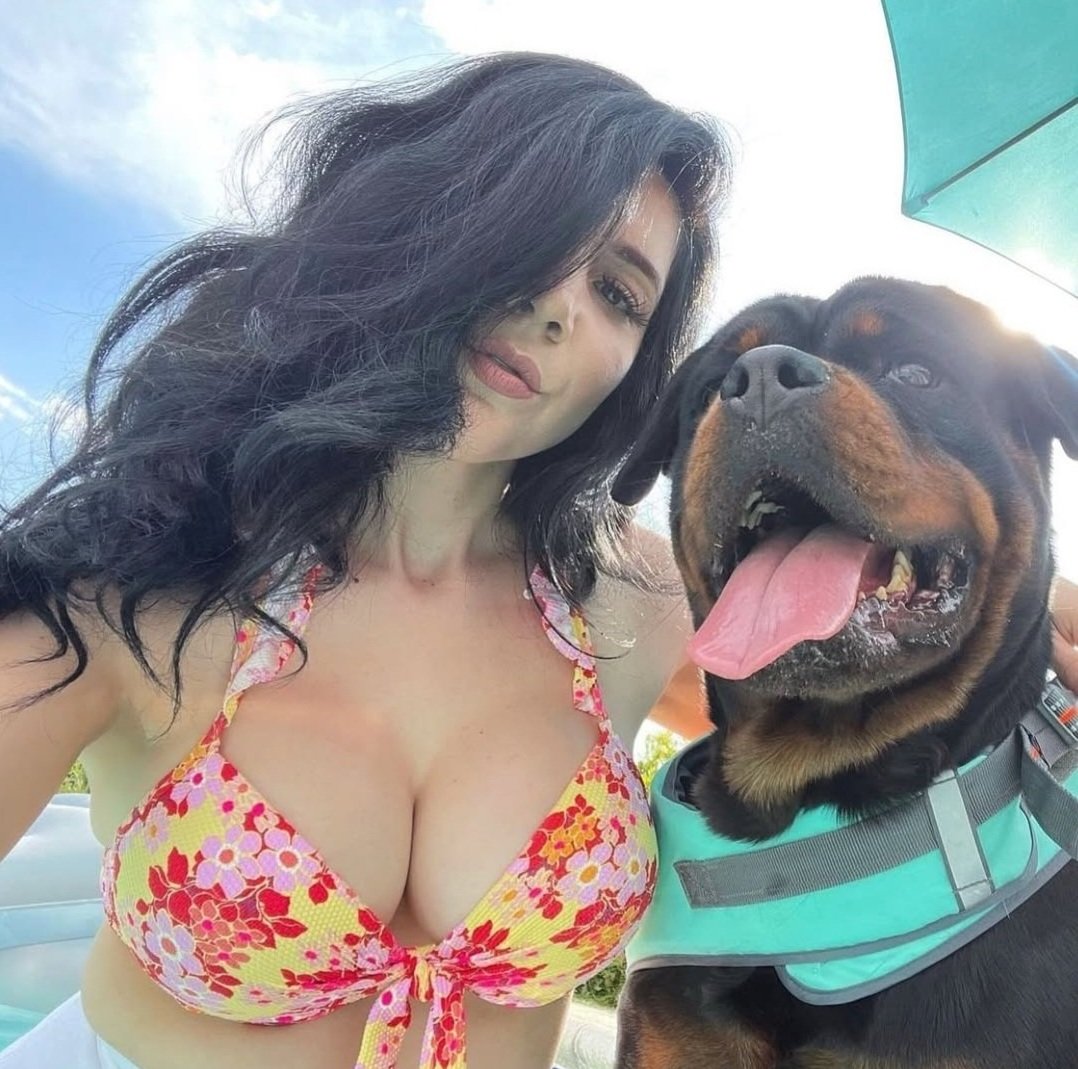 Maddystar0's tweet photo. She said take a cute pic… bro in the back said he’s the main character 😂🐕‍🦺 https://t.co/Shq4B7jJSX