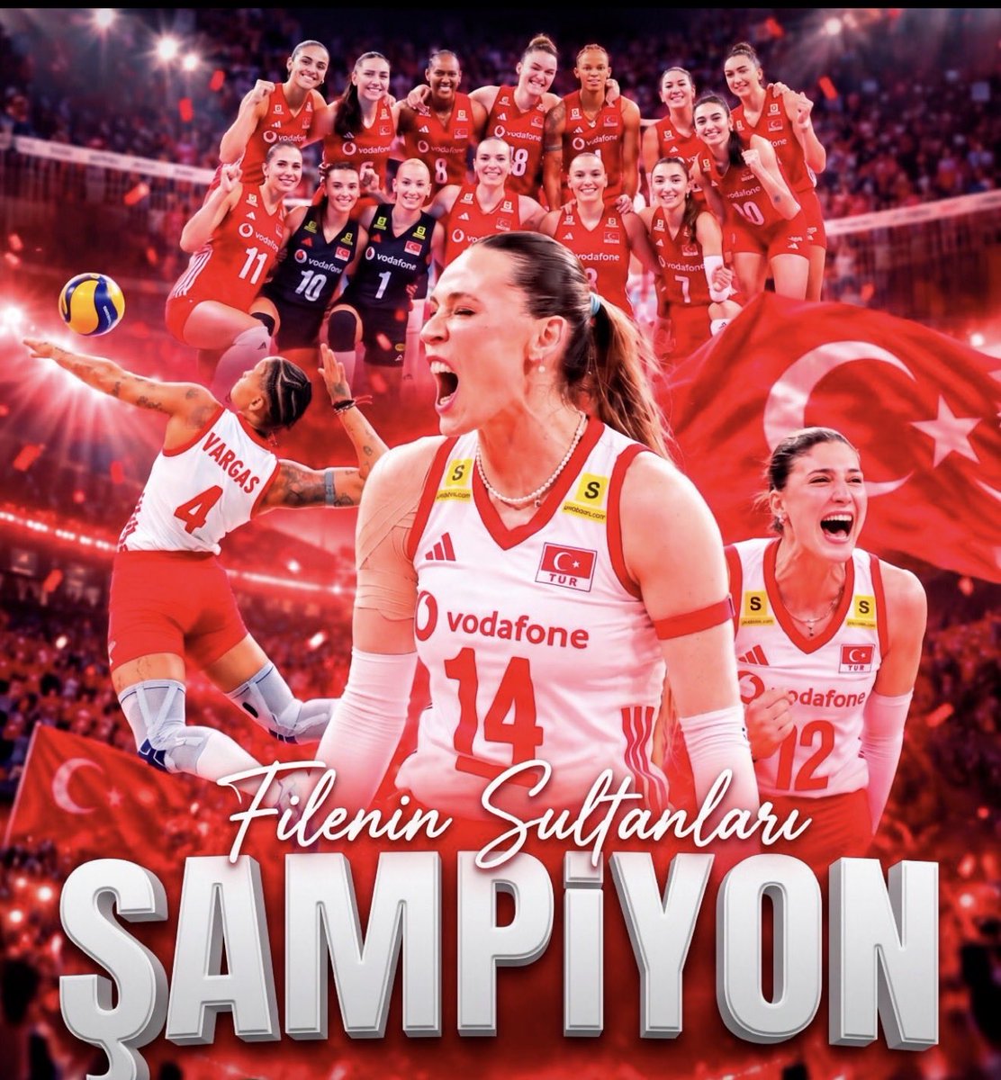 ihsankureci's tweet photo. 🏆 AVRUPA ŞAMPİYONU TÜRKİYE! 🇹🇷

Bu gurur hepimizin! 🇹🇷🏆
Avrupa’nın zirvesine adınızı altın harflerle yazdırdınız.
Tebrikler Filenin Sultanları!

#avrupaşampiyonu https://t.co/SWjoeHCU2G
