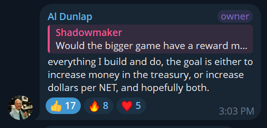 Way_Kewl_Stuff's tweet photo. @bryptokenneth3 This is the thing $NET sellers and haters keep missing. #notsmart
All other metrics beside price aren't just growing but growing consistently irrespective of price. THIS can't be understated.
Treasury, Holders, Stakers, Games, Socials, RWA Sleeve, Backing, Attention, Partners https://t.co/ClGBJvLTJQ