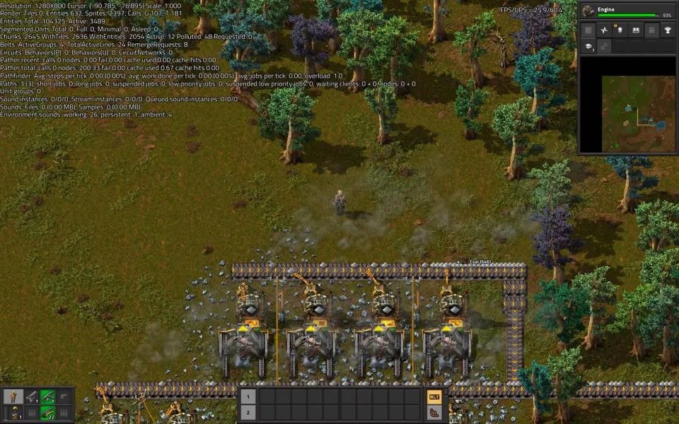 _Mira___Mira_'s tweet photo. I had Astra start a game of Factorio.

"Pick any seed you want, and the deliverable is a replay file that launches the rocket in the base game"

He designed a bunch of blueprints using scripts, and he rushed to construction robots in the live game so he can import and place them.

I only gave the initial /goal and 1 instruction to "use Luna medium for the worker for speed/efficiency". I think he has designs prepared for all the research needed, so it seems plausible he will eventually finish the game.

He works by pausing the game, loading the save on a "disposable" headless client, using Lua to test his designs, writes scripts to issue the inputs, and then unpauses, uses a subagent to run the scripts, takes screenshots to check for misplaced belts or inserters. Since he's not playing in realtime it wouldn't be an interesting Twitch stream. Although I might have him coach Muse Spark or Qwen 3.8 27B on Cerebras later to get weaker models able to play random seeds, and that would be streamable.

If he finishes, I'll post a video on Youtube of the replay. If he can beat Space Age after, I'll look at mods like Seablock or Pyanodon's.

Pyanodon's Factorio in less than 3000 hours is my AGI test.