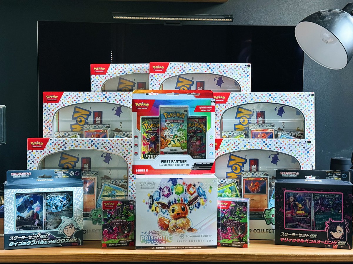 StevenxTCG's tweet photo. 🧇⭐️ SEALED WAFFLE⭐️🧇

WINNER TAKES ALL

$20 a spot // 60 spots
No limit on spots, no limit on gifts

1x Prismatic Pokemon Center ETB
6x 151 Poster Collections
1x First Partner Series 2 Box
2x Shrouded Fable Booster Bundles
JP Marnie & Steven Starter Set

Last person standing Wheel Of Death live on Twitch

Payment isn’t due until all spots are all full.

US ONLY

Share for a chance to win a free entry