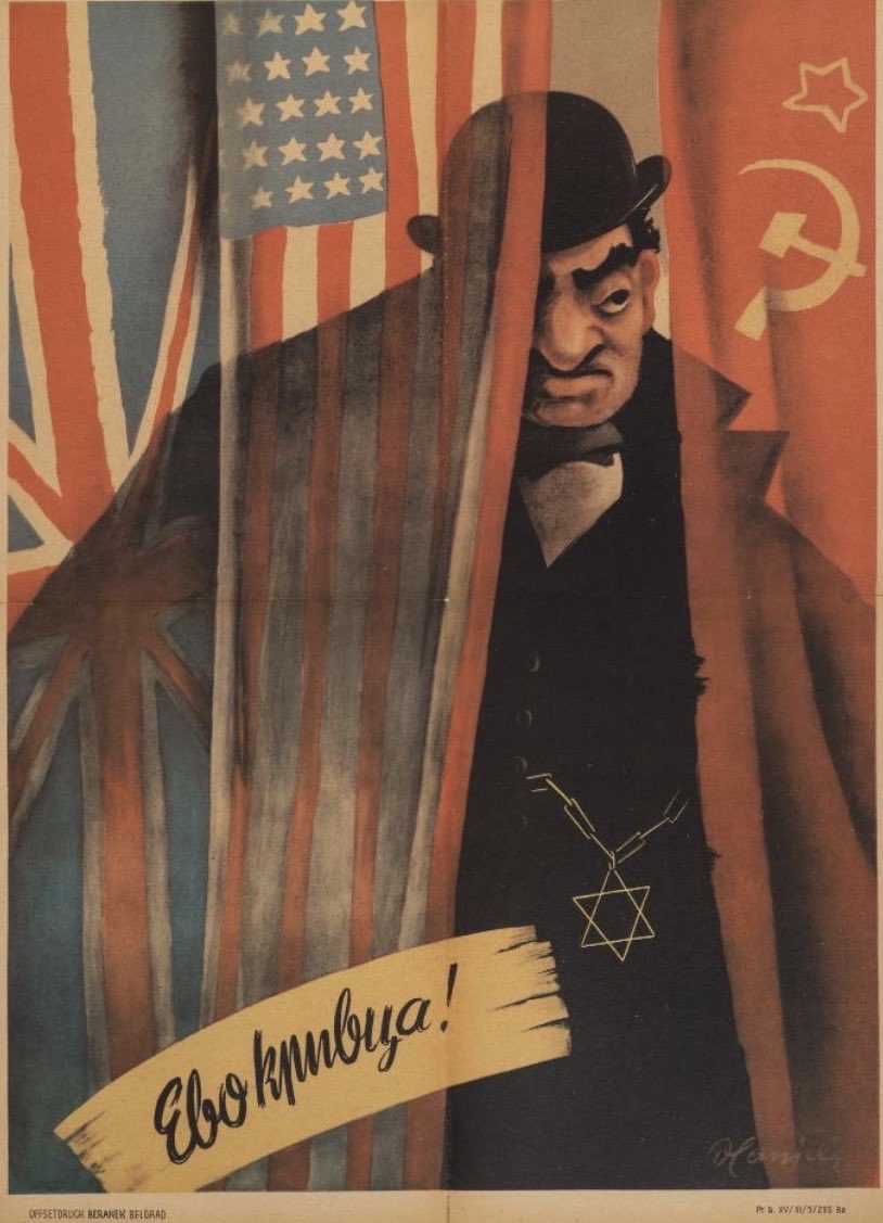 AWFLwaffle's tweet photo. @marklevinshow It’s almost like these posters from 90+ years ago were based in reality https://t.co/YPfMjI1eaM