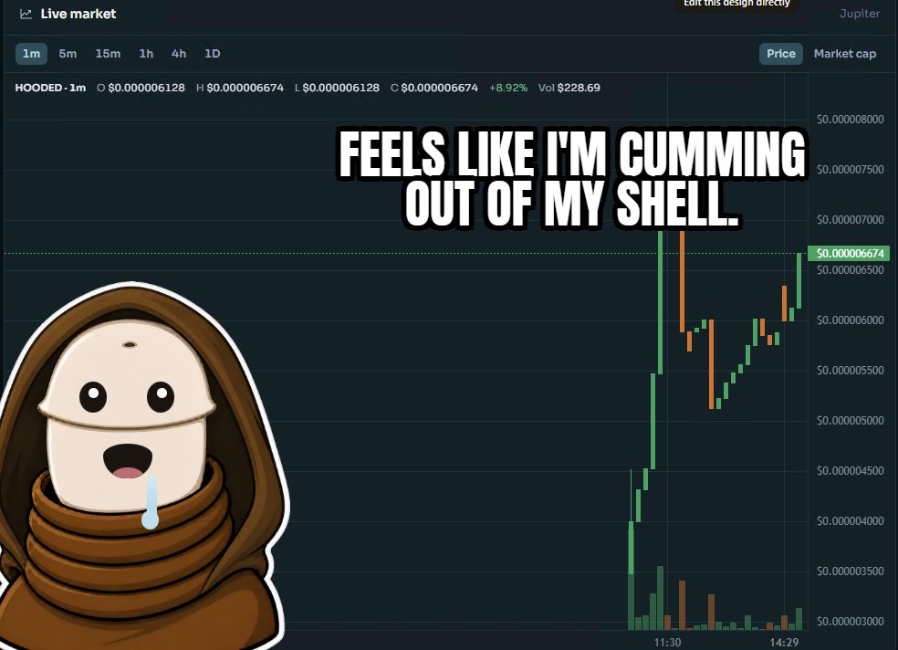 Hooded_StonkFun's tweet photo. $HOODED https://t.co/leY4NKNZVR