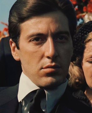 Gibboanxious's tweet photo. Al Pacino in The Godfather, 1972. https://t.co/UGdOfrbN9S
