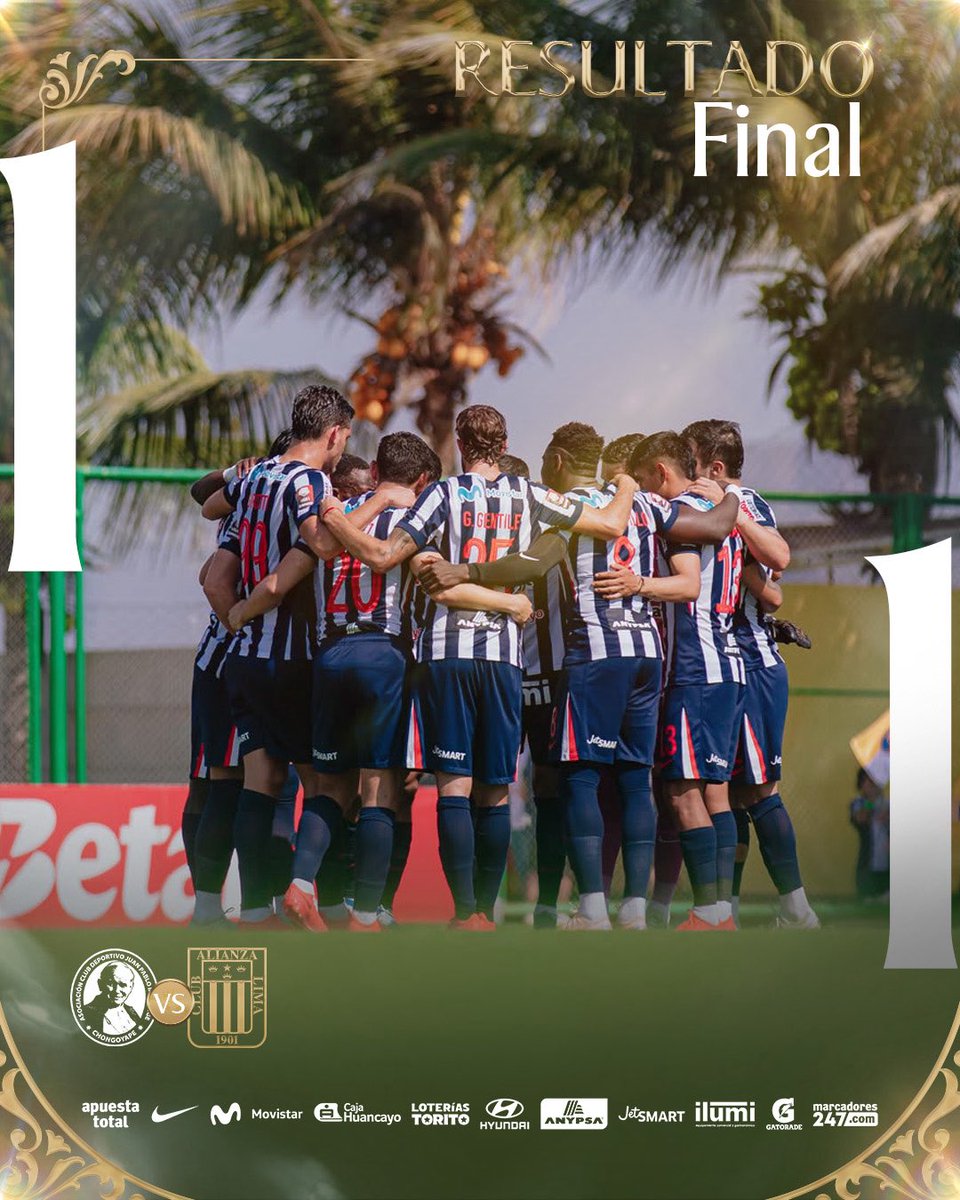 ClubALoficial's tweet photo. ⚪️ 𝐅𝐈𝐍𝐀𝐋 𝐃𝐄𝐋 𝐏𝐀𝐑𝐓𝐈𝐃𝐎 🔵

🏆 Fecha 8 Torneo Clausura @Liga1TeApuesto 

Juan Pablo II 1-1 @ClubALoficial 

#125AñosDeEternidad
#SeamosEternos https://t.co/WcuacBZ7gv