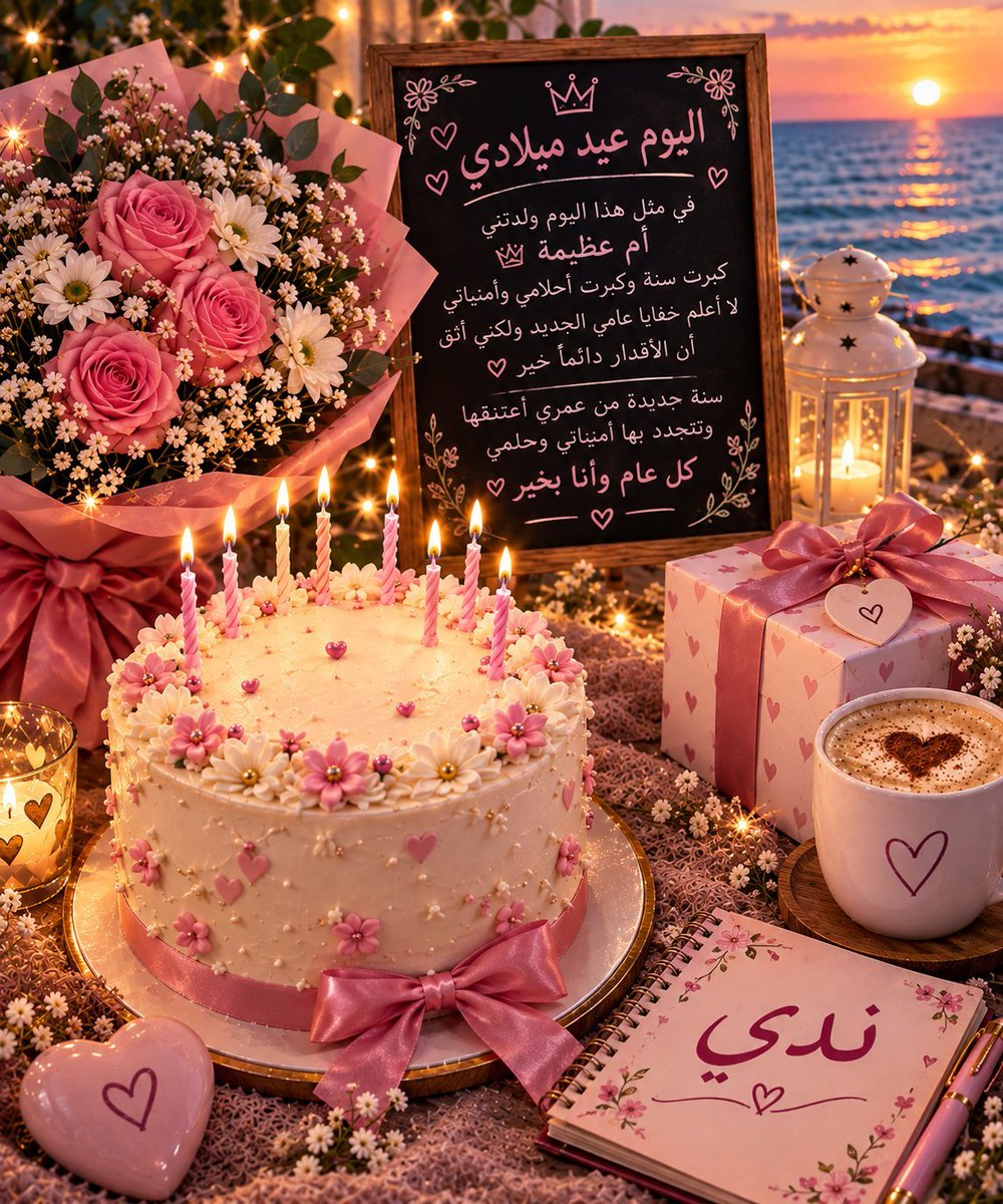 D_a_20's tweet photo. @n_a_0_D_a كل عام وقلبك أقرب إلى الله، وعُمرك عامر بالطاعات والطمأنينة 🤍🌿
أسأل الله أن يجعل عامك الجديد أجمل مما تتمنين، ويكتب لكِ فيه من الأقدار خيرها، ومن الأيام أسعدها، ومن الأمنيات أطيبها. 🤲🏻✨ https://t.co/ZfW0vSqDDV