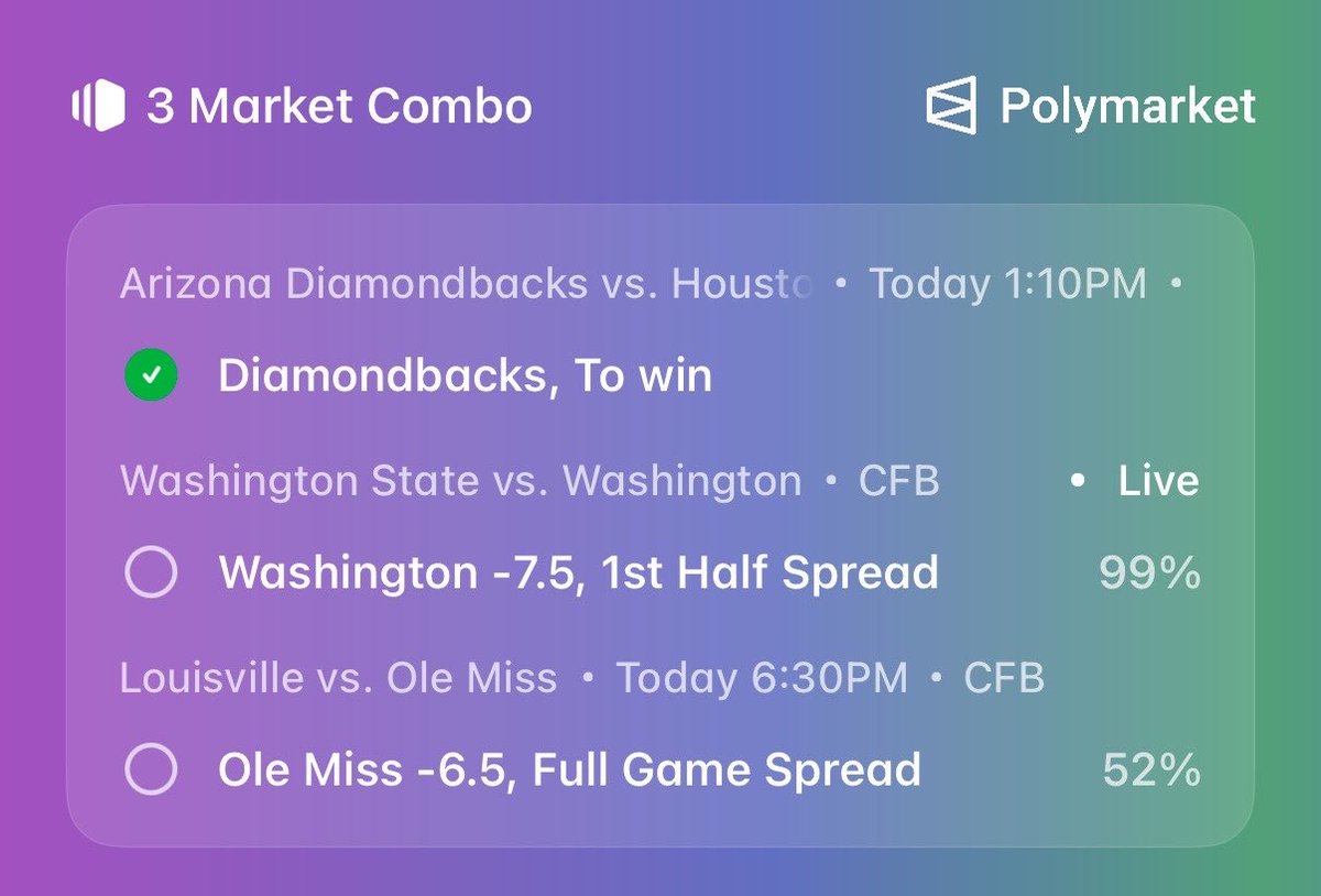 nathaniel2times's tweet photo. Gonna start posting my picks. I really don’t miss. Beside fucking Clemson that was retarted https://t.co/8nRejrXbk7