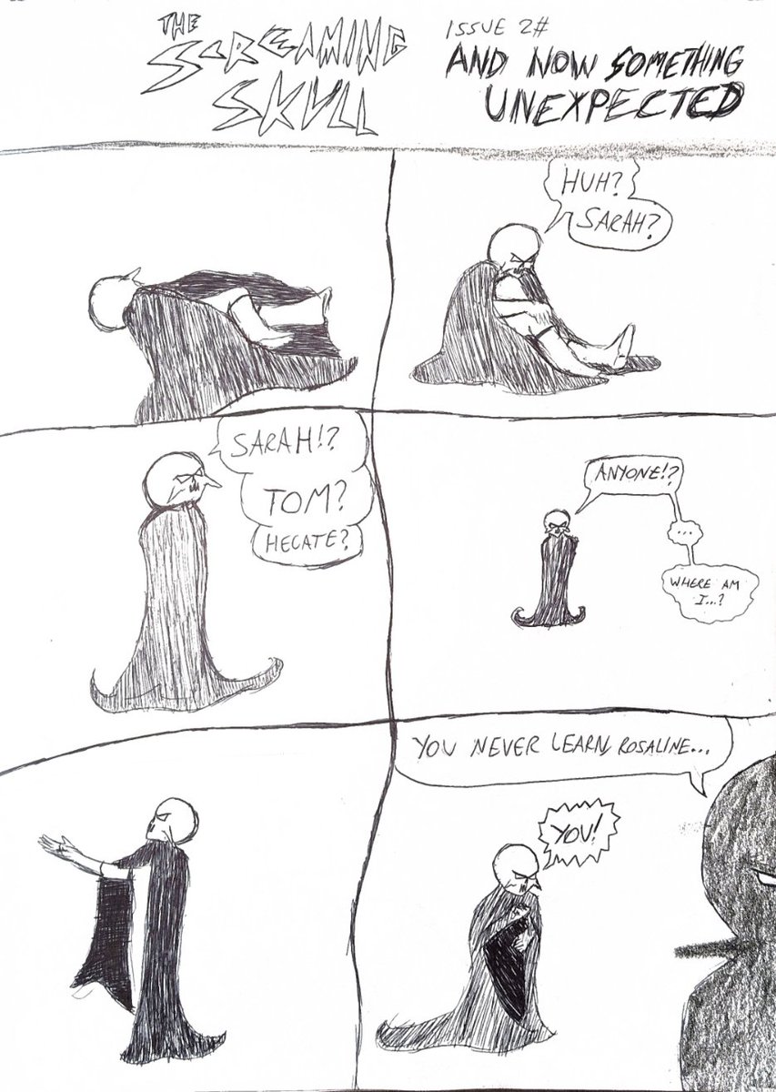 BillyHamil90390's tweet photo. The Screaming Skull Issue 2: And Now For Something Unexpected https://t.co/UJzh6QBdEc