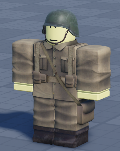Xucrogames's tweet photo. WW1 Soldier Outfit

#roblox #robloxart #blender #HappyRock https://t.co/vNZyV1mRxx