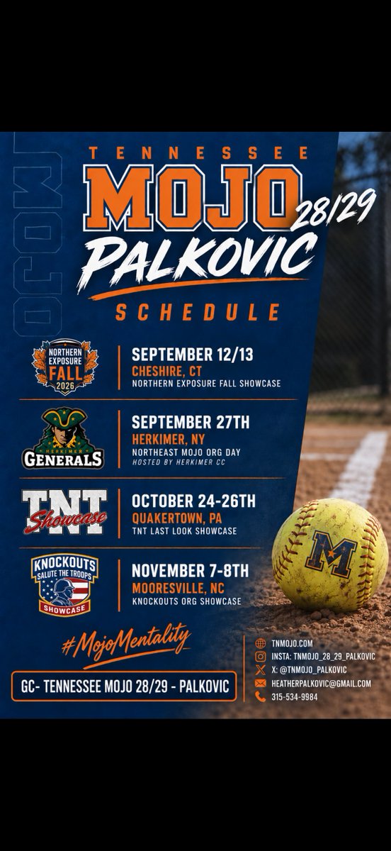 NLMsoftball44's tweet photo. Fall Schedule!!!!

@CoastalSoftball  @UNCWsoftball @FrostburgSB @PackSoftball @CaptainsSB @Marlin_Softball @nsusoftball @SalisburySB https://t.co/qddelOdSIb
