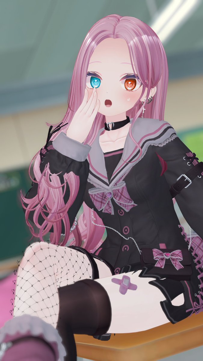 Downy_phylica's tweet photo. #ルーニャ
#Runya3D
デコ出しギャル味が出てかわ良 https://t.co/FbsUVoS4Z3