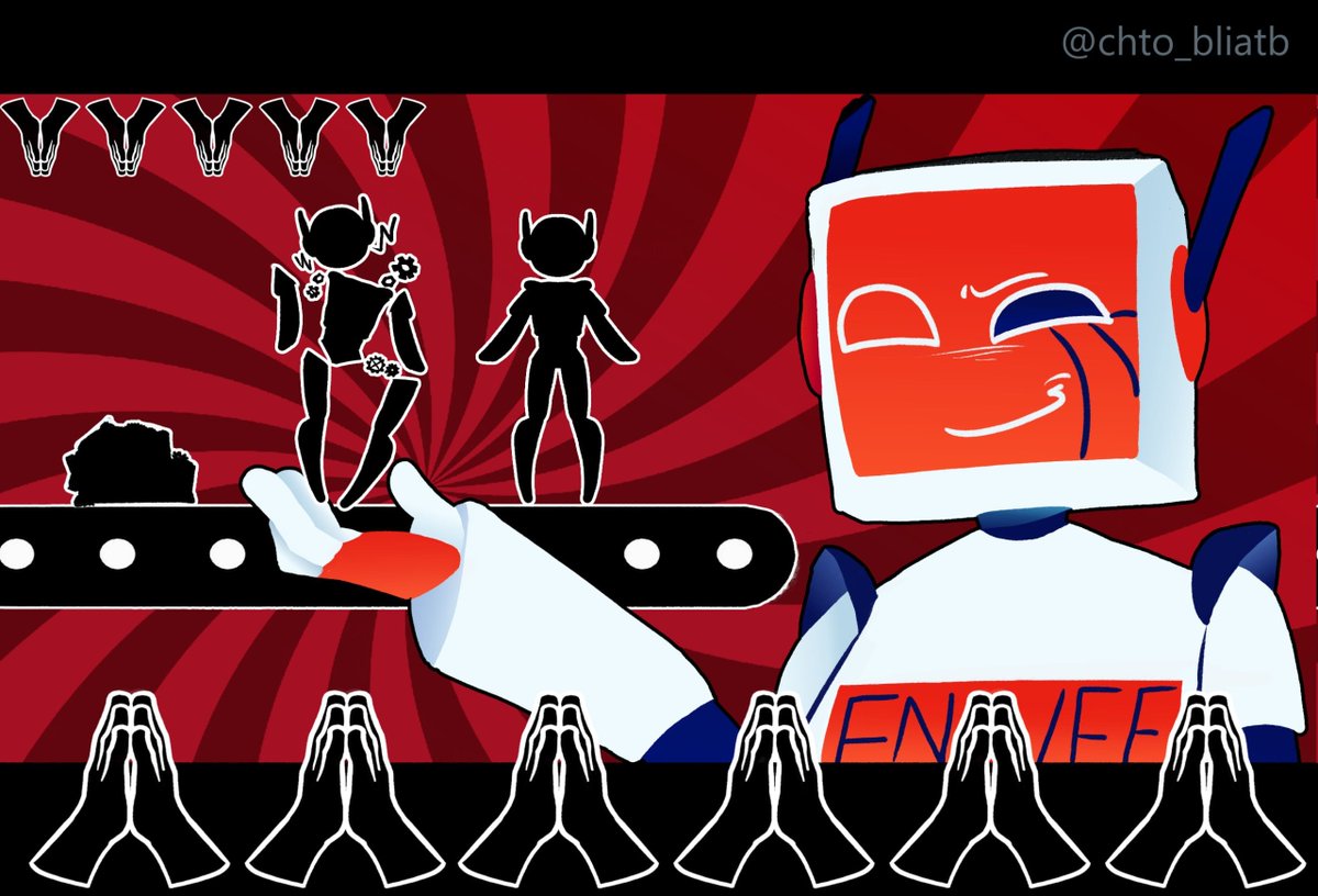 chto_bliatb's tweet photo. im bored
#oc #robotoc #objecthead #art https://t.co/RFMggvE0NB