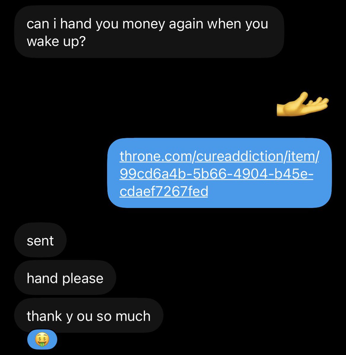 curetakescash's tweet photo. no session, no media, no effort 💓

work 40+ hrs a week —> shred paycheck for someone who hates you 😇

anyone else need a hand? 🫴😭

catfish findom manscam https://t.co/qddAl5Z41K