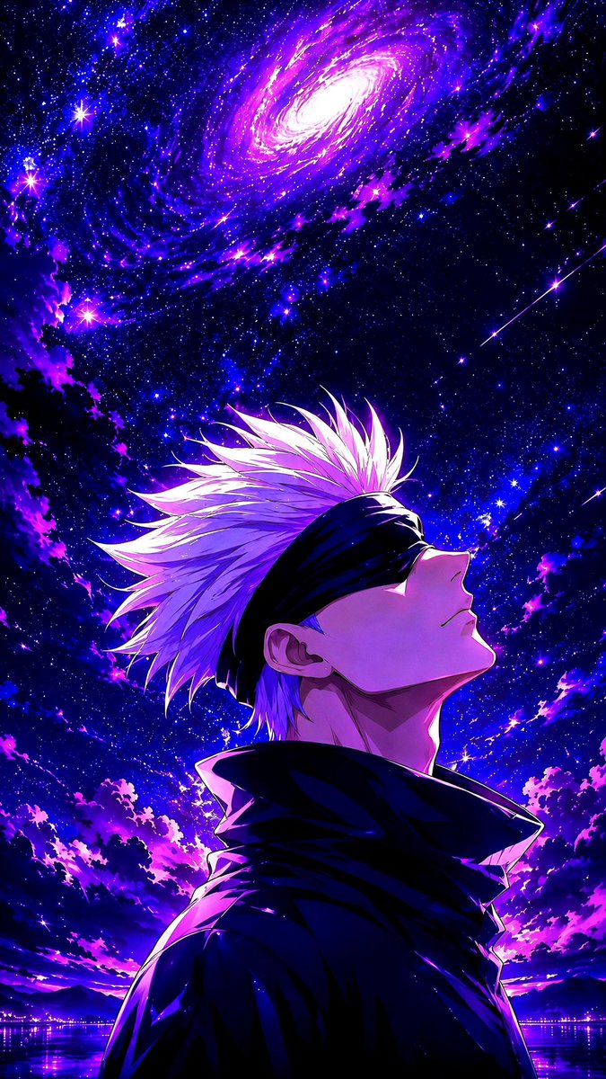 bamidoh's tweet photo. Gojo satoro 💜….. https://t.co/2QwM0CVTI1