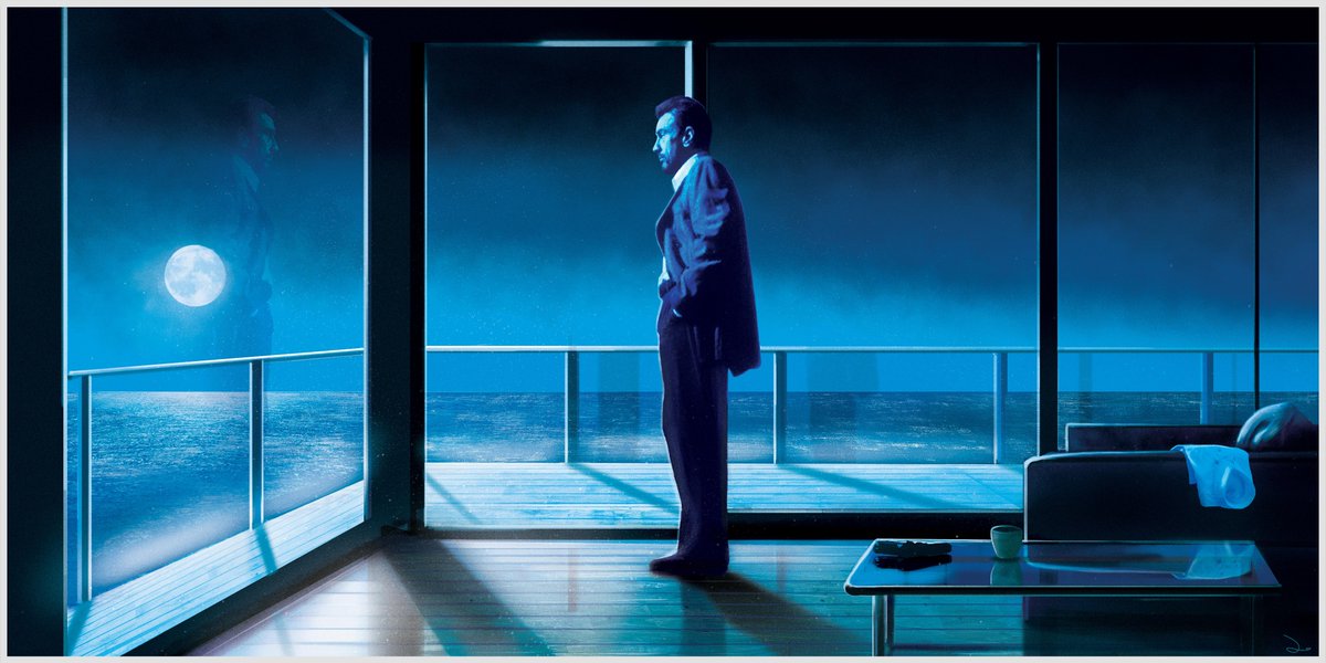 DaveOFlanagan's tweet photo. I lived in this scene for about 100 hours painting this. https://t.co/ESEFAOrgbg