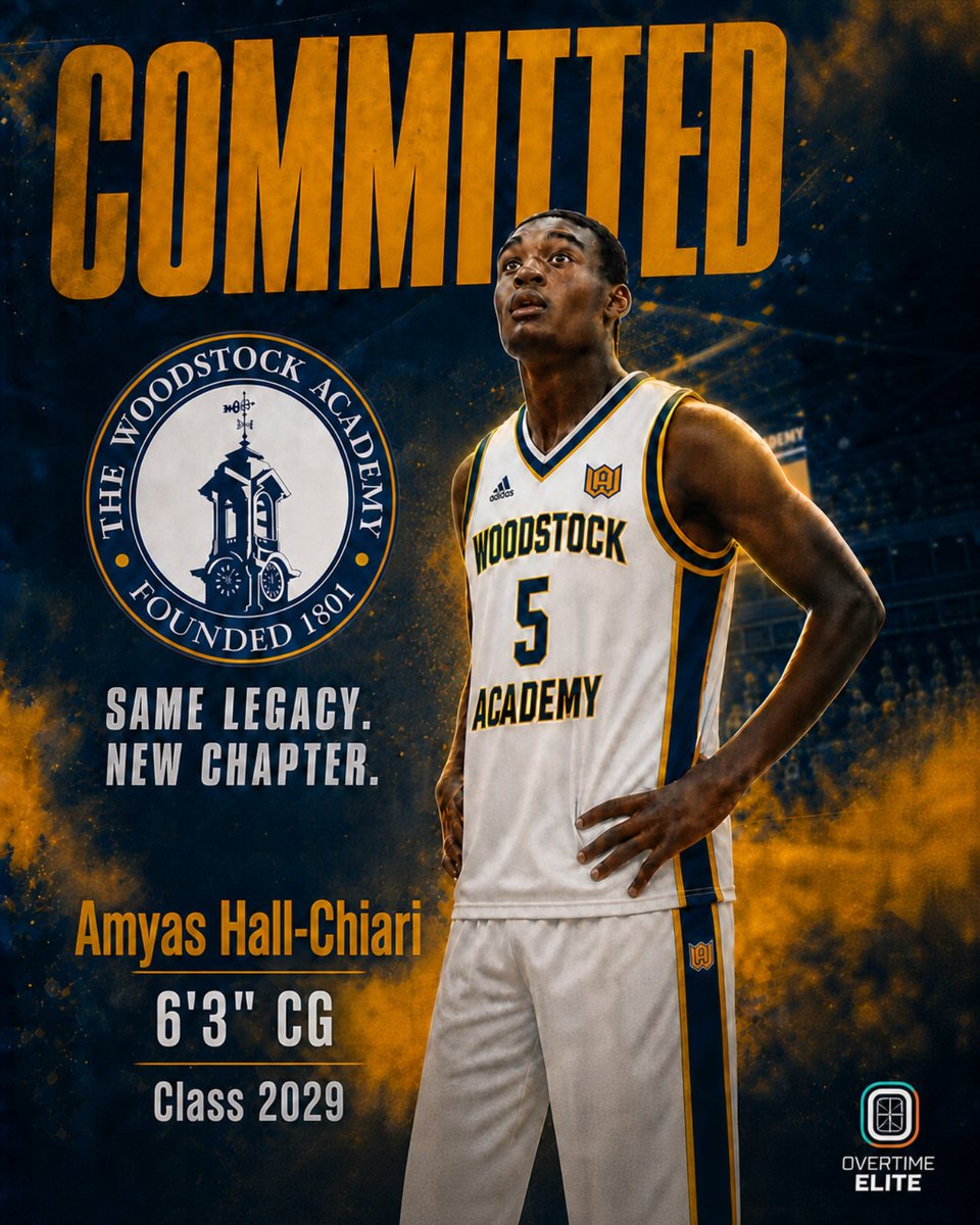 amyas579's tweet photo. I’m extremely excited to announce that I will be entering the Class of 2029 and continuing my academic and basketball journey at Woodstock Academy, while joining Overtime Elite.

I'm ready to compete against the best. I’m ready to take my game to a bigger stage. 
#ClassOf2029 #WoodstockAcademy #OvertimeElite #OTE #NewChapter #SameMission #Basketball #NextChapter #DontCountMeOut