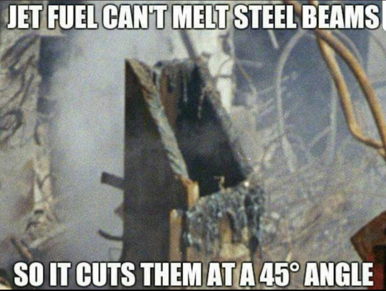 AwakenedOutlaw's tweet photo. The official Sept 11th narrative remains problematic. https://t.co/9MbWn4aXpU
