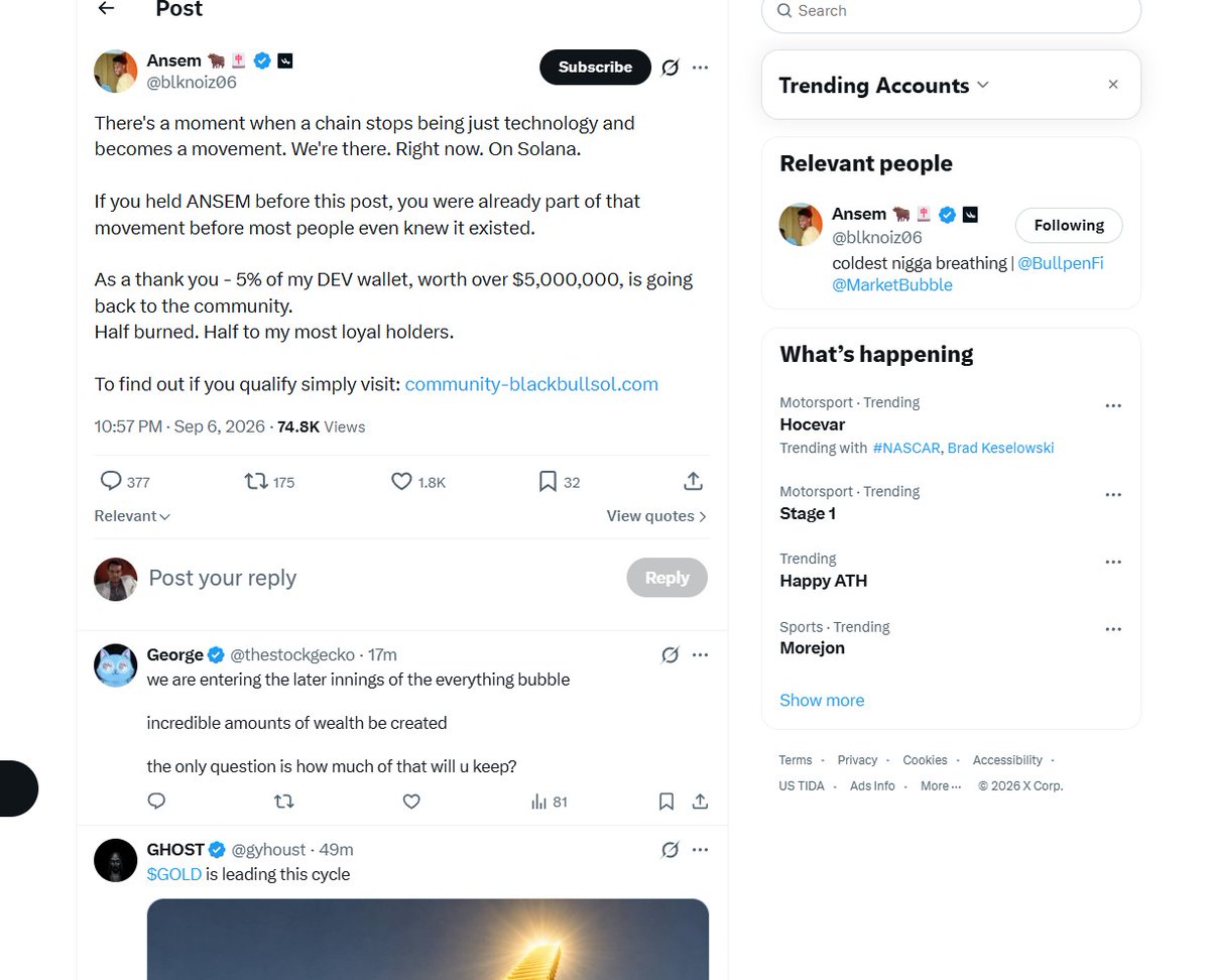 NeviaAna's tweet photo. Bro WTF is Ansem doing right now... 🤨
Did you check https://t.co/kXOOXpP9aT yet? I’m seeing all these tokens being given away and I’m worried. Won’t the price just absolutely crater if everyone gets their bags at once.....‍⁠​⁠ https://t.co/oDVBASJecE
