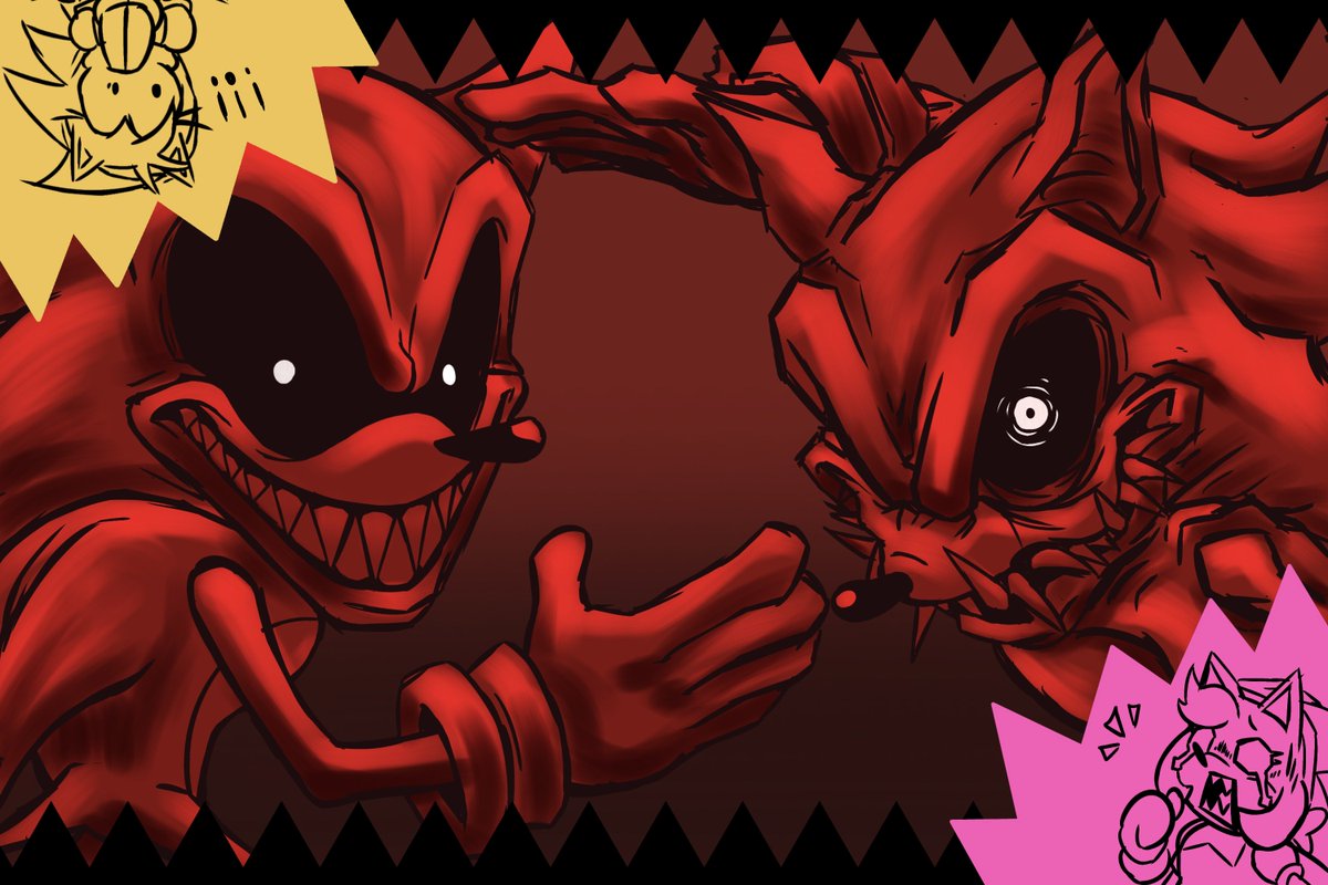 EXEFRACTUREDGEN's tweet photo. ... YOU ALREADY HIT THE-
OKAY.

Thank you all for reaching (more) than 5k on Outcome Memories' charity stream!
As the 5k goal said, due to this, we'll be collabing with @OutcomeMemories.

We'll see you soon 👀

Art by @Drawiee_ 
#FracturedGenesis #FGXGoesToArbys https://t.co/taS6yqFmmv