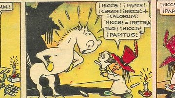 AHGArgentino's tweet photo. COMO PUEDE SER QUE AYER SE ME PASO EL CUMPLE 71 DE HIJITUS?! 
Hijitus Apareció por primera vez en "Las Aventuras de Pi-pio", en la revista Billiken #1864. Con los años tuvo su propia historieta, dibujos animados y... pronto una película? Veremos! ¡Fu fuuu y chukuchukuchuku! https://t.co/ce8Ql2sbjY