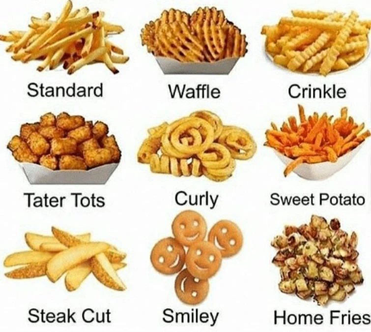 Skullz_Skeleton's tweet photo. Which fries are the best? https://t.co/fdWSDARmgY