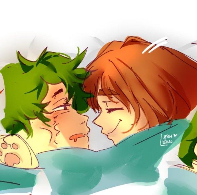 YSHEAN3's tweet photo. Oh things will definitely work out, for them🥺 #izuocha https://t.co/V7MItyAPxa