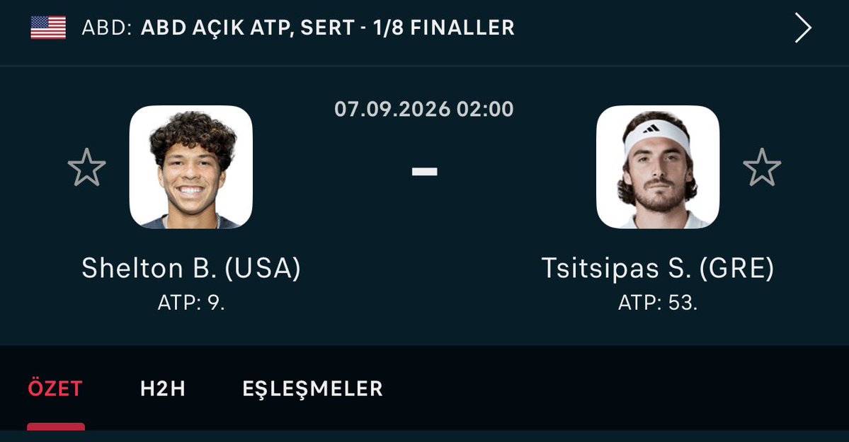 tenis_adam's tweet photo. Ödüllü Tahmin 🎾💰💵

🇺🇸 Shelton -1.5 Set Handikapı

Yani Shelton’ın maçı 3-0 veya 3-1 kazanması gerekiyor 🙏🏻

Bu tahmin kazanırsa 77 kişiye toplam 77.000₺ gönderelim! 💶🔥