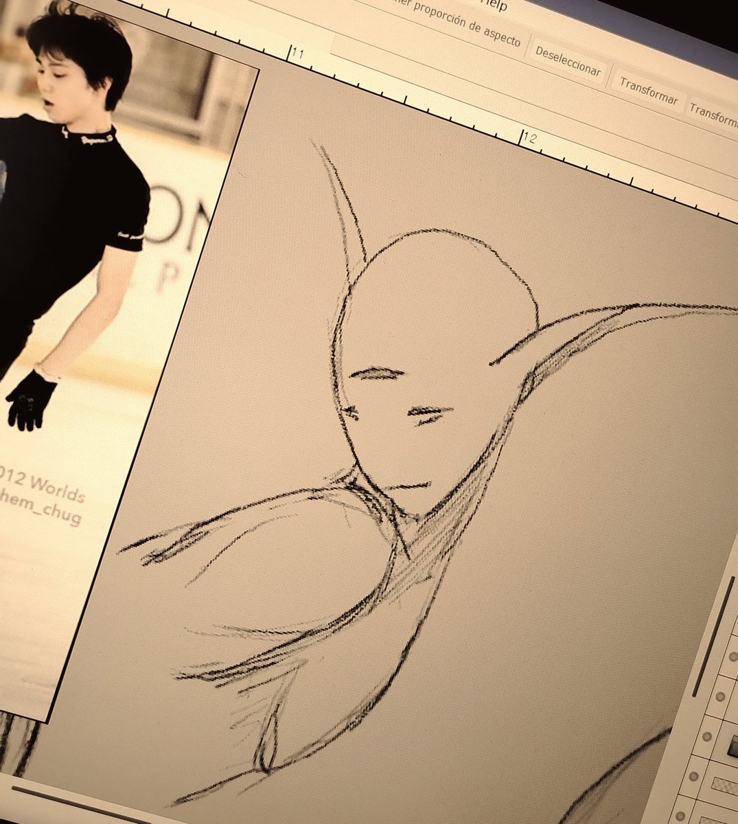loss_826's tweet photo. I drew something!
Ok so… it was not supposed to come out like this…
But my hand just did its thing, and I trust my hand. And Yuzuru is just such an inspiration in every sense
So here's a little doodle~
Day 20 of drawing every day, I guess? https://t.co/dfqnUpoxve