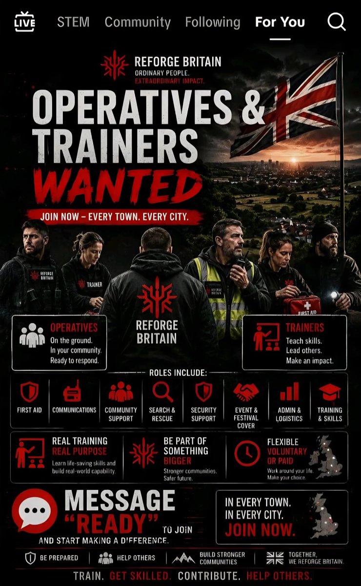CORPS_hEIREANN's tweet photo. We are watching  the MEN in UK doing exactly what we are proposing to do in IRELAND !

@CORPS_hEIREANN  is a necessary Asset for the True Irish People !

Support and Join https://t.co/HFVCm2N9KQ