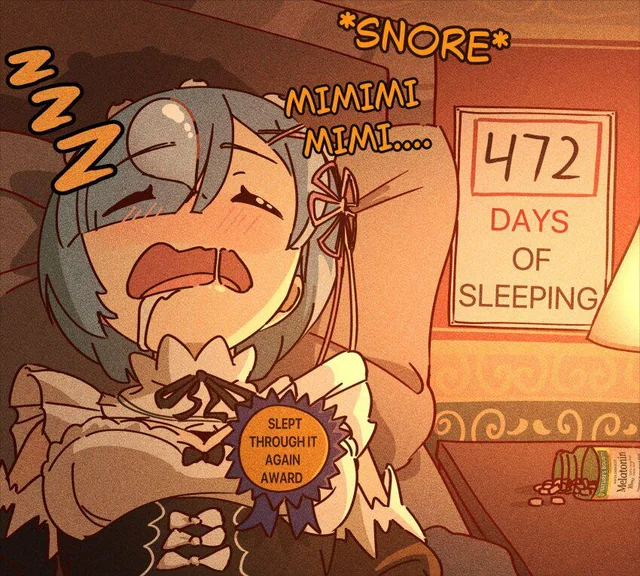 d4vv3n25's tweet photo. @haarahime Eu discordaria se a Rem tivesse mais tempo de tela mas depois de 3 temporadas dormindo fica difícil https://t.co/9cGUKACVRA