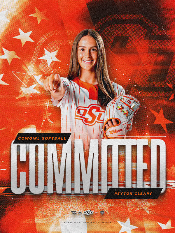 PCleary2028's tweet photo. Officially a Cowgirl! Thank you to everyone who helped me along the way! Go Pokes! 🤠🧡🖤 @OSUcoachG @Coach_Shippy @bergy_9 @ejonesrockchalk @2k10Select @cowgirlsb @EnsorRuss https://t.co/sQrKc6MsAi