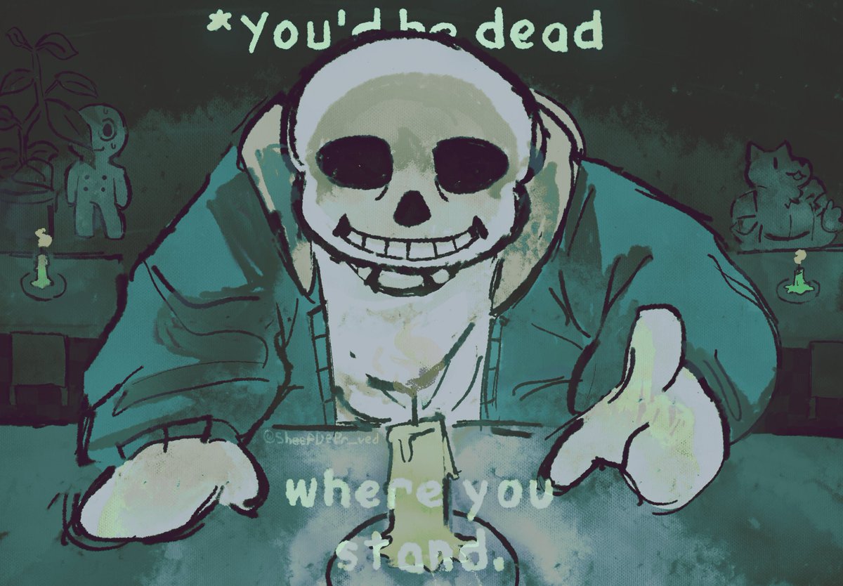 SheepDepr_ved's tweet photo. Premonition #undertale https://t.co/mDMKhCriNB