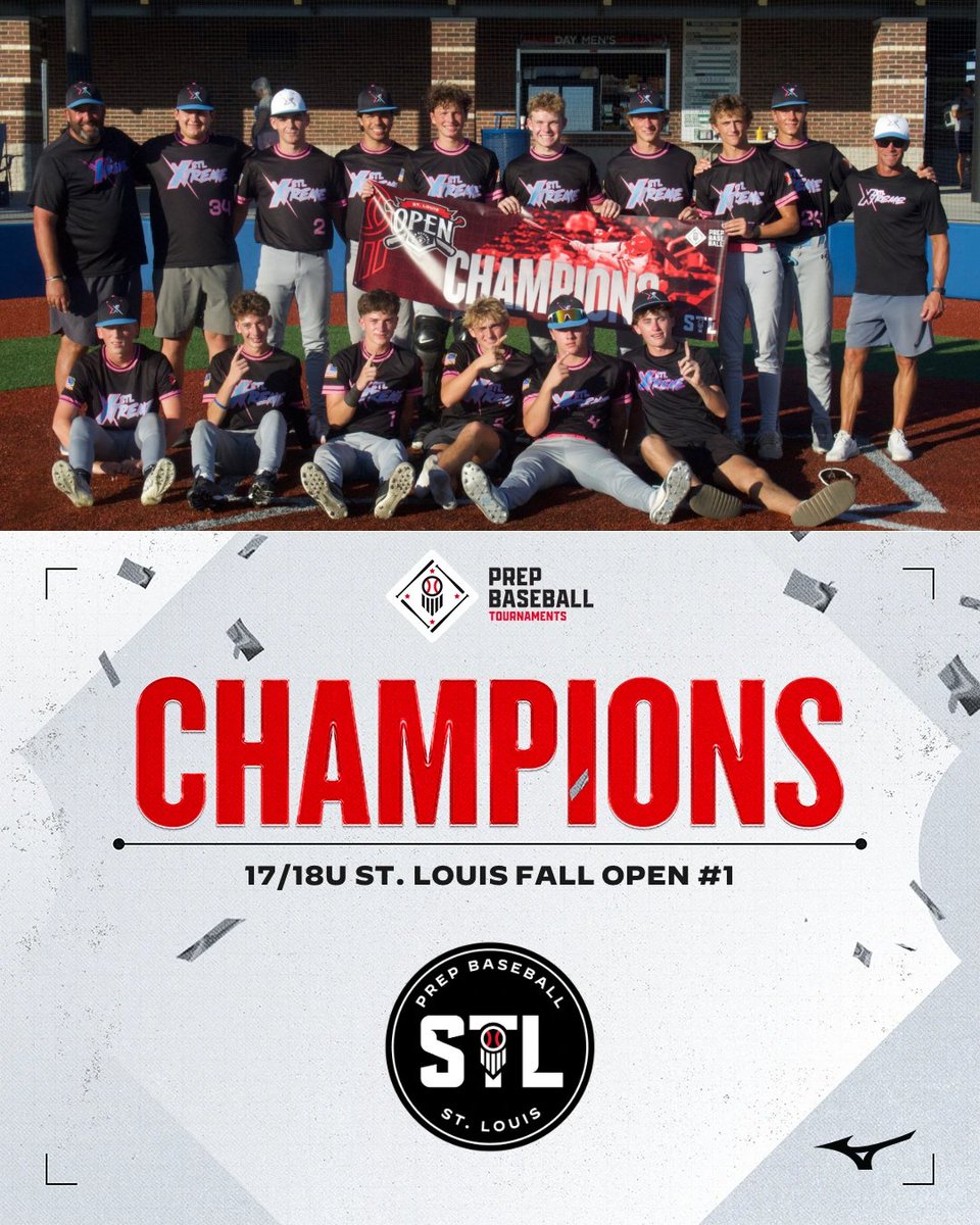 PBTSTL's tweet photo. 🏆 𝑪𝑯𝑨𝑴𝑷𝑰𝑶𝑵𝑺 🏆

Congratulations to the winner of the 17/18u STL Fall Open, STL Xtreme 18u

#STLFallOpen | #PBTourney https://t.co/cADpKTLJGi