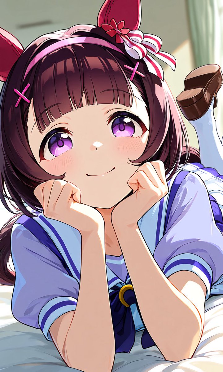yokubou_yogibo's tweet photo. 「えへへっ…もう、朝ですよっ」
ニシノフラワー
#umamusume #AIart️️️️️️️️️️️️️️️️️️️️️️️️️️️️️️️️️️️️️️️️️️️️️️️️️️️ https://t.co/V3N9yN5xa7