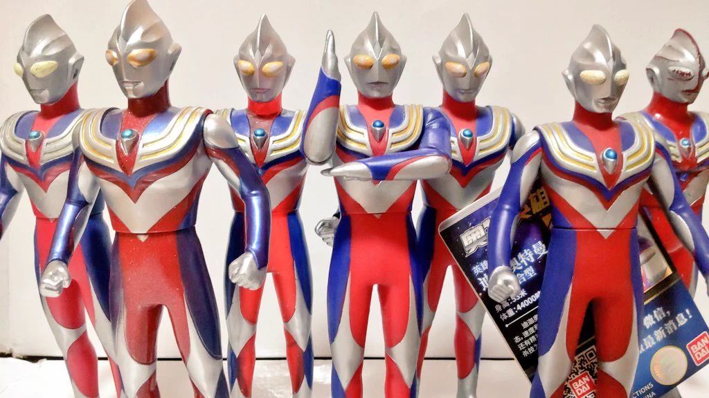 ウルトラマンティガ」宣材用生写真10枚セット（非売品・新品