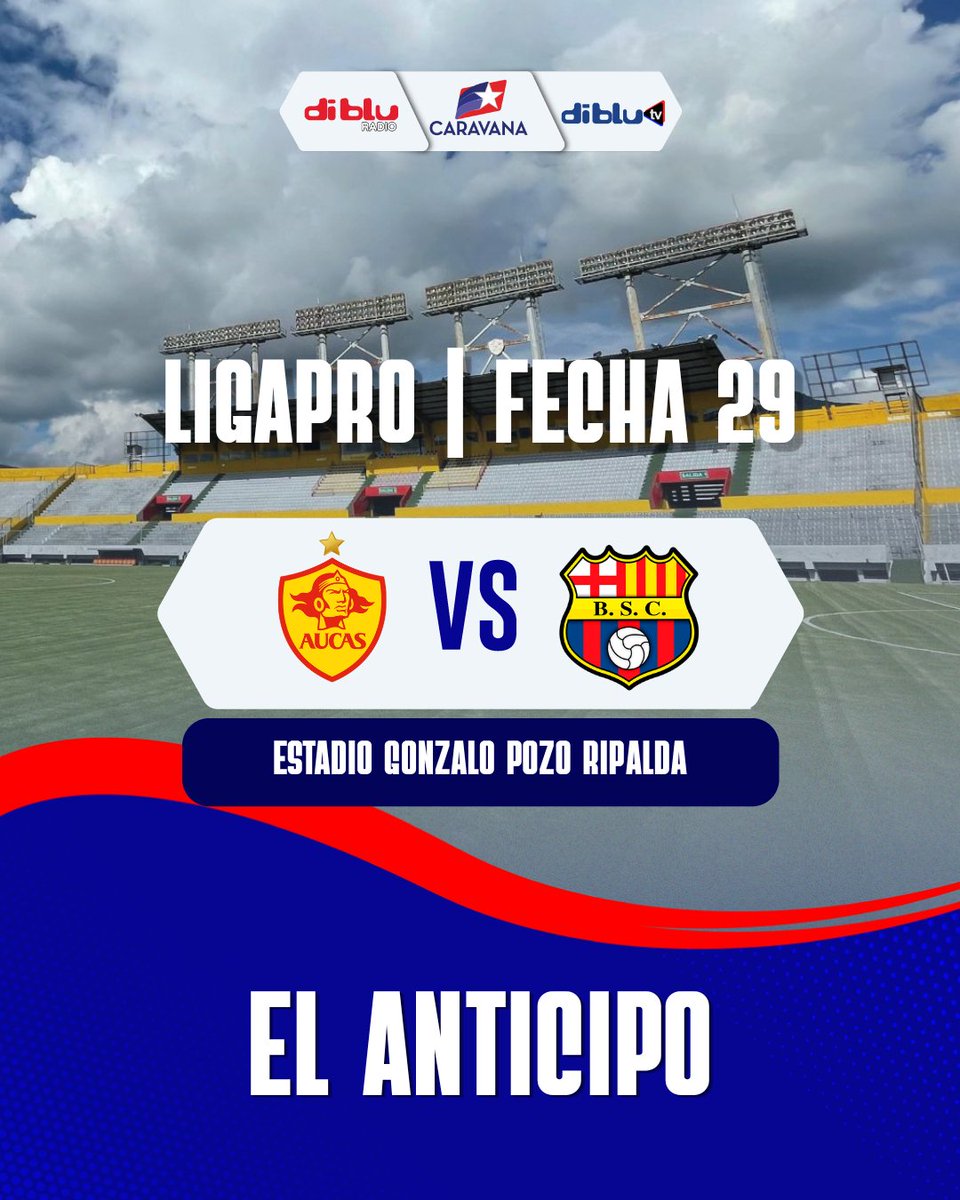 RadioDibluFM's tweet photo. 🚀 ¡ARRANCA EL ANTICIPO! 🚀

🎙️ Relatos: @RiveraJuanca 
🎙️ Comentarios: @jamolestina @CarlosVictorM @AlfaroMoreno @AndresPonce28 
🎙️ Informe: @nicorivera05 
🎙️ Voz comercial: @Chinavelozb 

📻 Escúchalo por:
🌐 https://t.co/7cd2s2mM5k
🌐 https://t.co/tb78PEbR3O https://t.co/kEvOux578Z