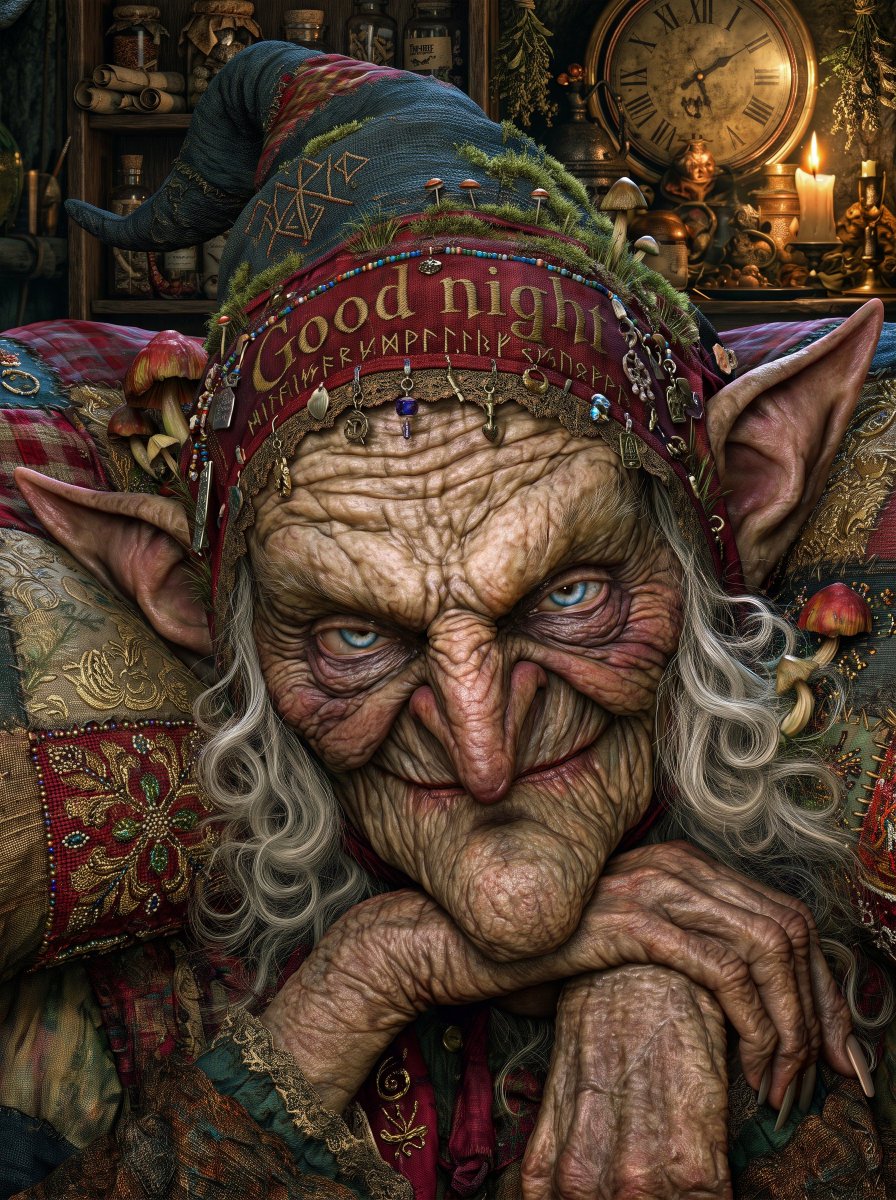 ThatsDesignArt's tweet photo. Heading into bed. Time to log off and recharge. Sleep tight! 😴

🌙💤🍄✌️✨

#DigitalIllustration #3DArt #DarkFantasy #CharacterConcept https://t.co/pe3ODDAw5F