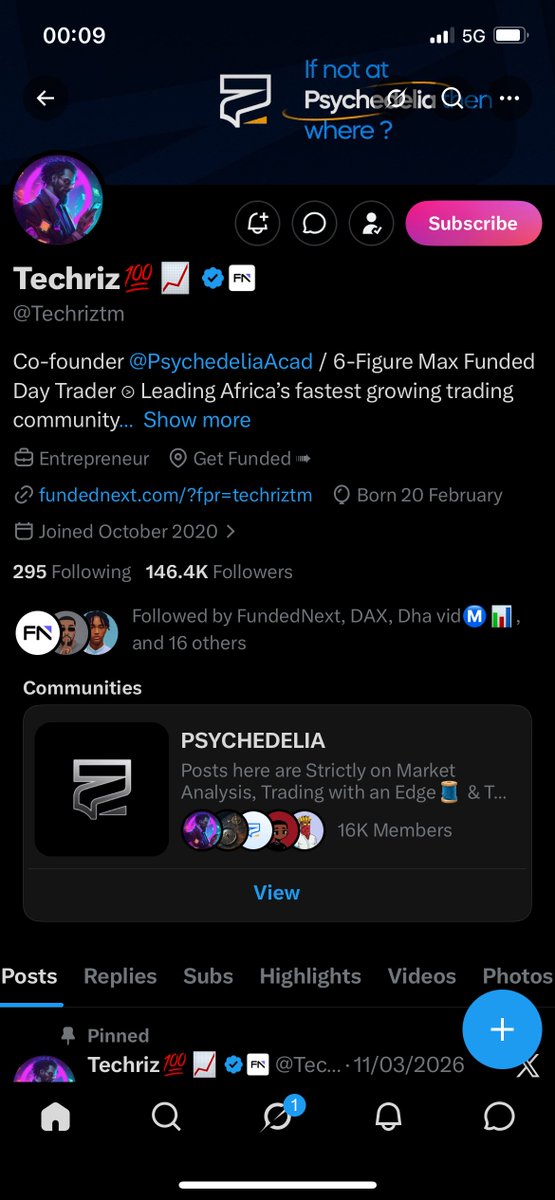 peterogaga_'s tweet photo. @Techriztm @anonzy_1 @PsychedeliaAcad @Kelvintalent_ @FundedNext All done https://t.co/kGVVje8Ici