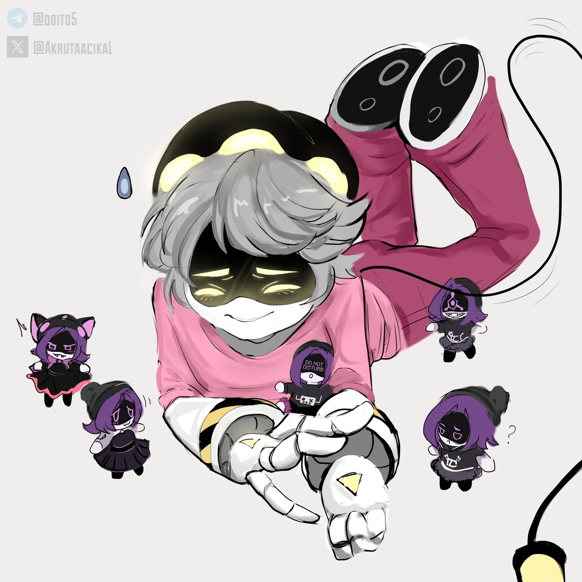AkrutaacikaL's tweet photo. A lot of... Uzi?

#nuzi #MurderDrones #biscuitbites #mdtwt https://t.co/Qk2GVjWFv7