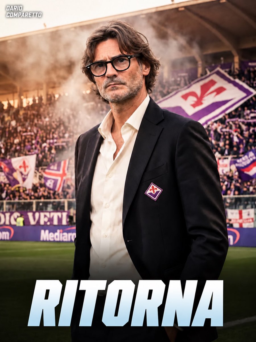 DarioComparett6's tweet photo. 🚨🟣 #Vanoli è vicino a tornare come nuovo allenatore della #Fiorentina https://t.co/9XP5dX9l33