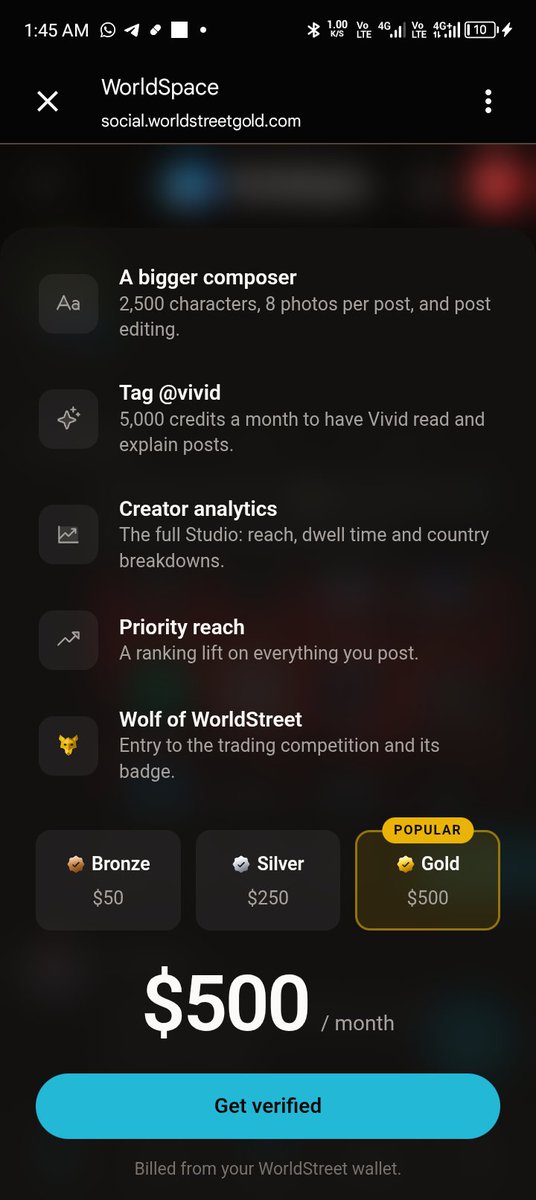 SteveFrosh60708's tweet photo. 😊#Worldspace #worldstreetgold https://t.co/tT3LVo4hgv